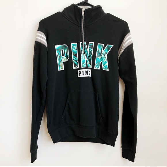 PINK Victoria's Secret Sweaters - SALE✨PINK Tropical Quarter-Zip